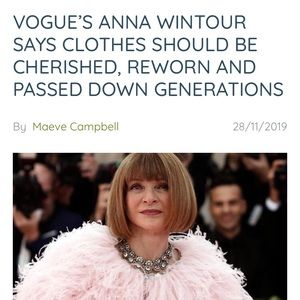 Thanks for supporting sustainable fashion.